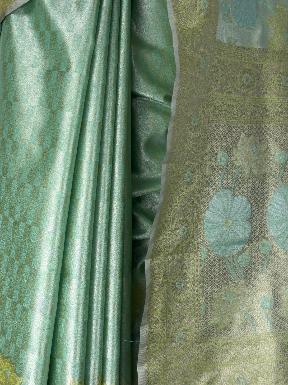 MIMOSA Rama Kanjivaram Art Silk Saree — fleets shot full lifestyle