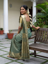 MIMOSA Sapphire Saree Saree — pose 7 styling detail