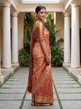 MIMOSA Rani Saree Saree — pose 5 styling detail