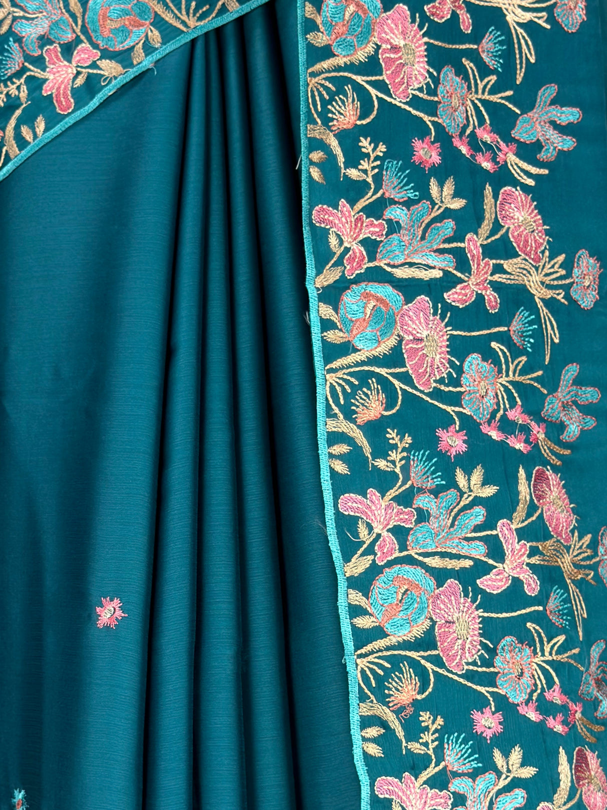 MIMOSA Sapphire Banarasi chiffon Saree — fleets shot full lifestyle