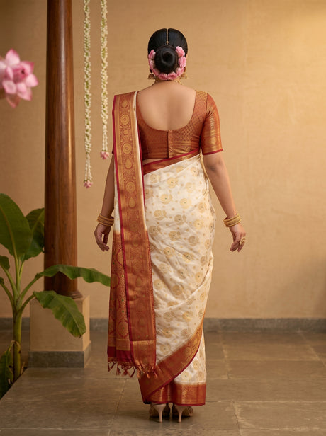 MIMOSA Saree Saree — pose 2 styling detail