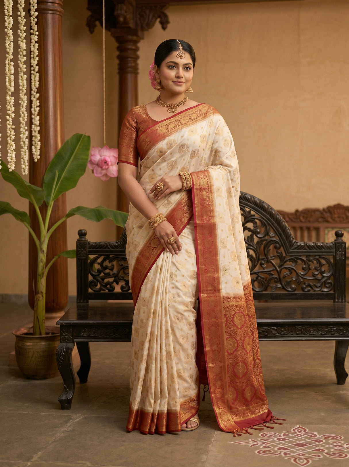 MIMOSA Saree Saree — pose 5 styling detail