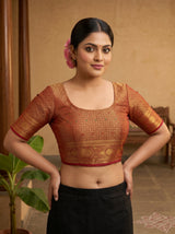 MIMOSA Saree Saree — blouse close-up