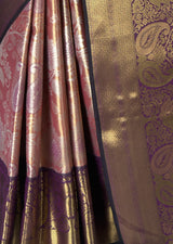 MIMOSA Gajari Kanjivaram Art Silk Saree — fleets shot full lifestyle