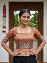 MIMOSA Saree Saree — blouse close-up