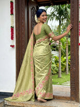 MIMOSA Saree Saree — pose 7 styling detail