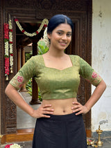 MIMOSA Saree Saree — blouse close-up