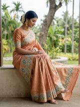 MIMOSA Saree Saree — pose 3 styling detail