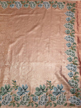 MIMOSA Saree Saree — pallu and zari work detail
