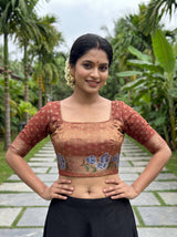 MIMOSA Saree Saree — blouse close-up