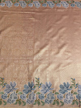 MIMOSA Saree Saree — pallu and zari work detail