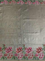 MIMOSA Saree Saree — pallu and zari work detail