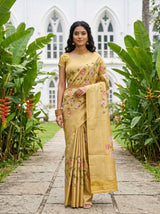 MIMOSA Saree Saree — front view on mannequin