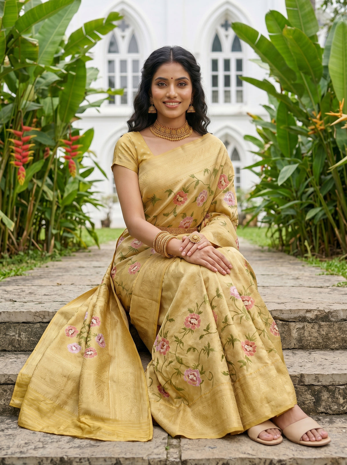 MIMOSA Saree Saree — pose 8 styling detail