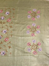 MIMOSA Saree Saree — pallu and zari work detail