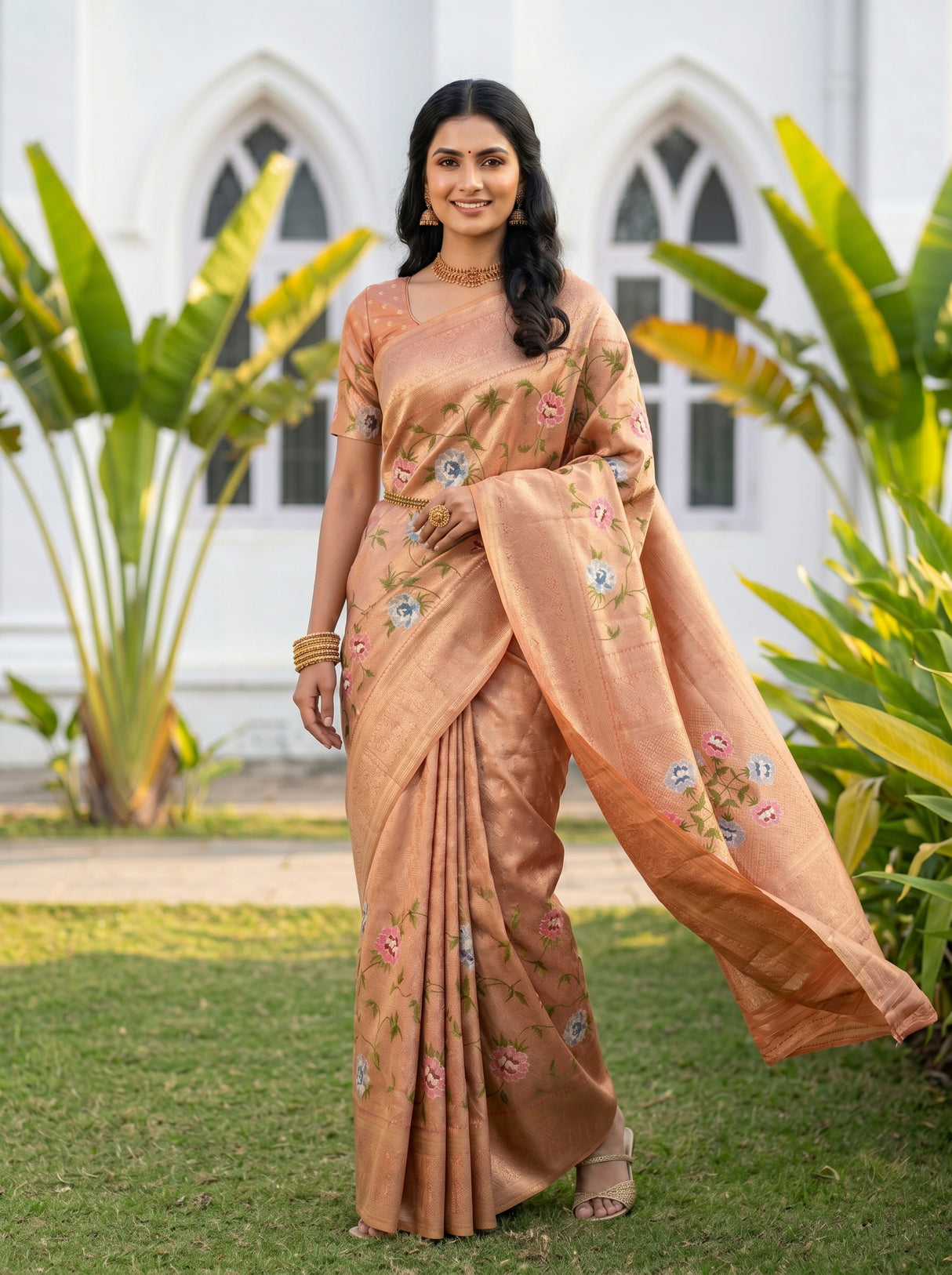 MIMOSA Saree Saree — pose 5 styling detail