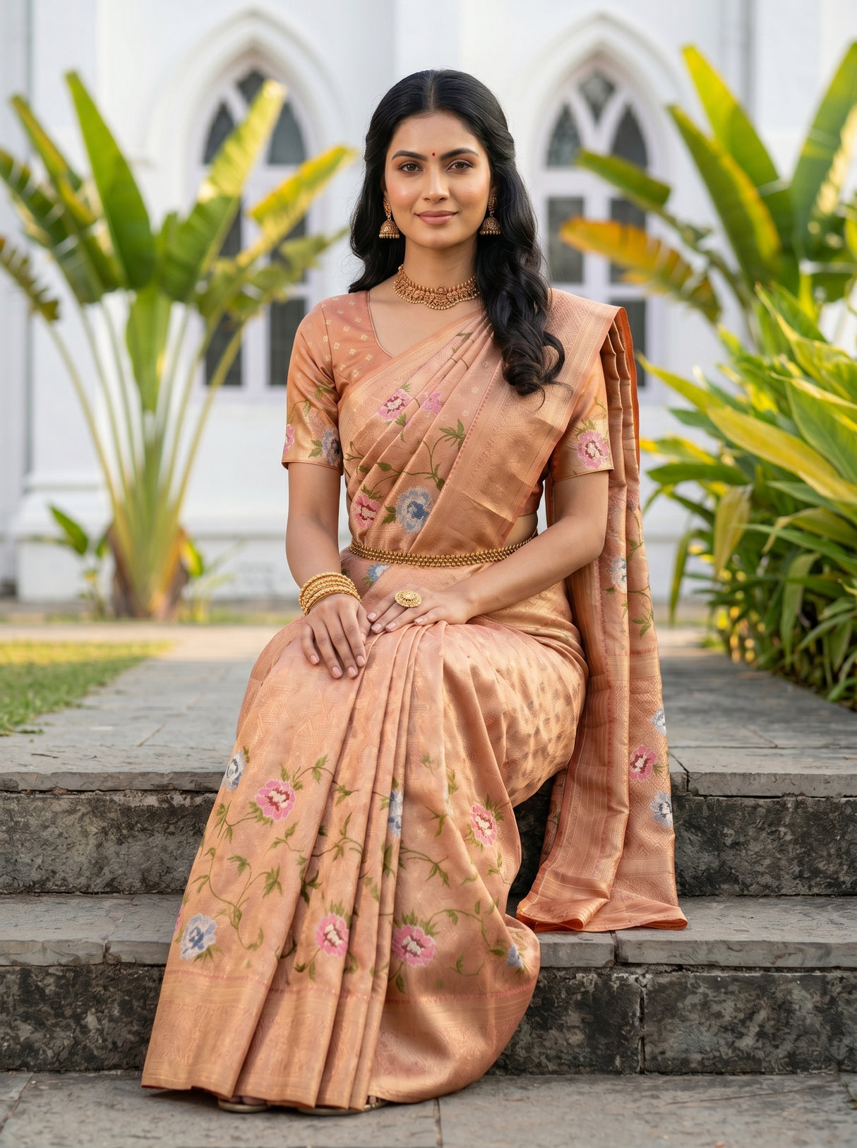 MIMOSA Saree Saree — pose 8 styling detail