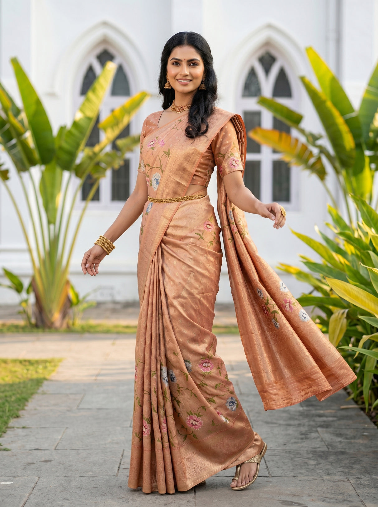MIMOSA Saree Saree — pose 9 styling detail