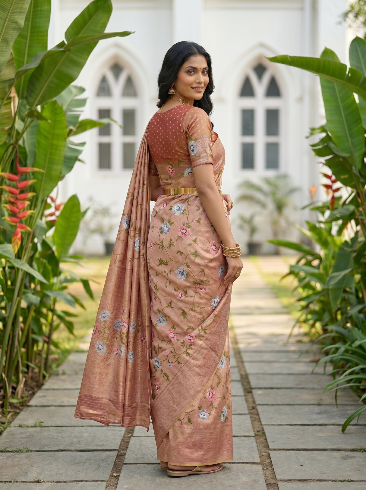 MIMOSA Saree Saree — pose 7 styling detail