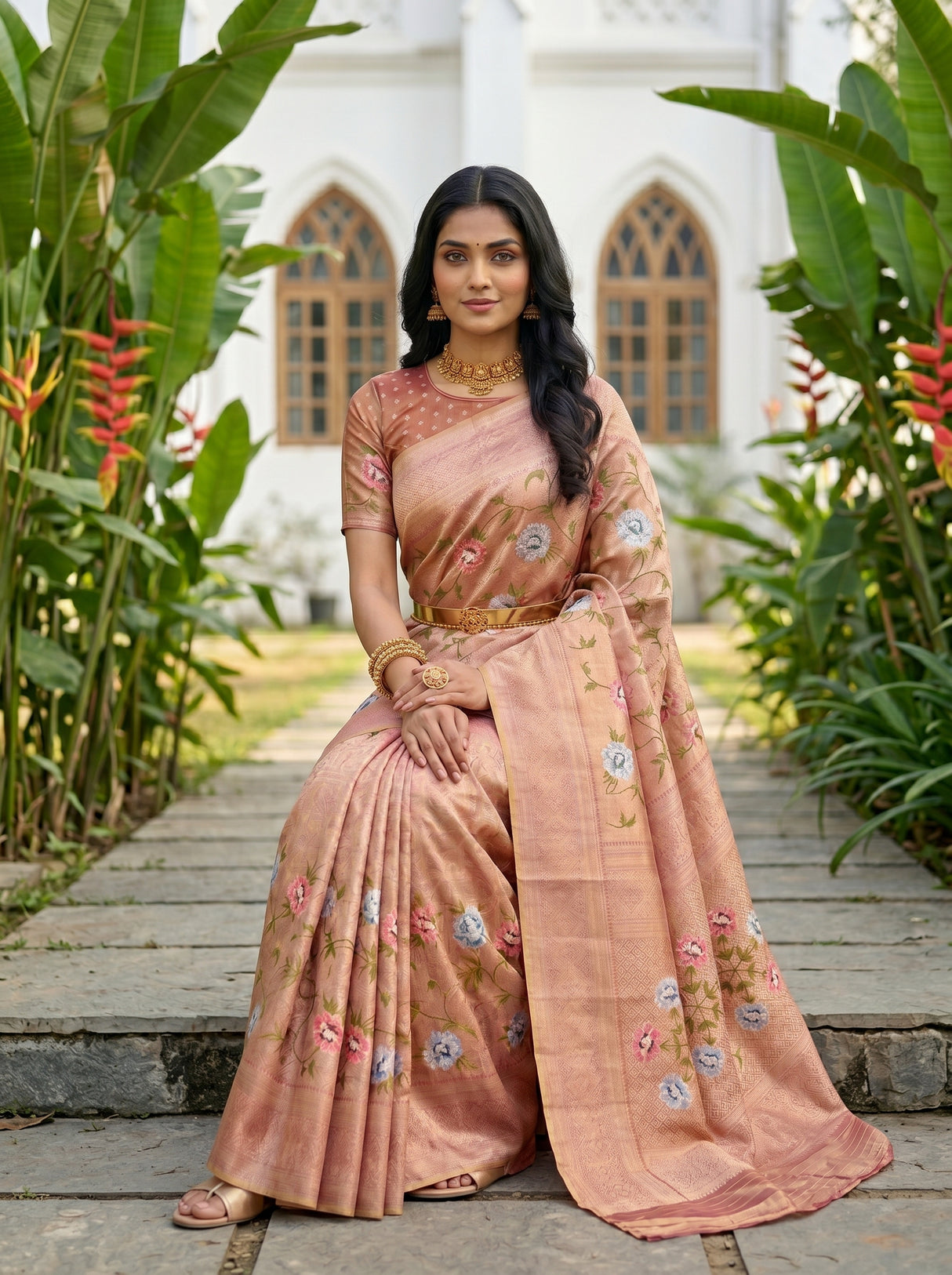 MIMOSA Saree Saree — pose 8 styling detail