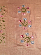 MIMOSA Saree Saree — pallu and zari work detail