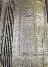MIMOSA Magenta Kanjivaram Art Silk Saree — pallu and zari work detail