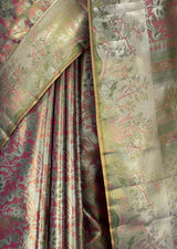 MIMOSA Rani Kanjivaram Art Silk Saree — fleets shot full lifestyle