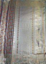 MIMOSA Saffire Kanjivaram Art Silk Saree — pallu and zari work detail