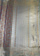 MIMOSA Saffire Kanjivaram Art Silk Saree — pallu and zari work detail