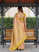 MIMOSA Saree Saree — pose 2 styling detail