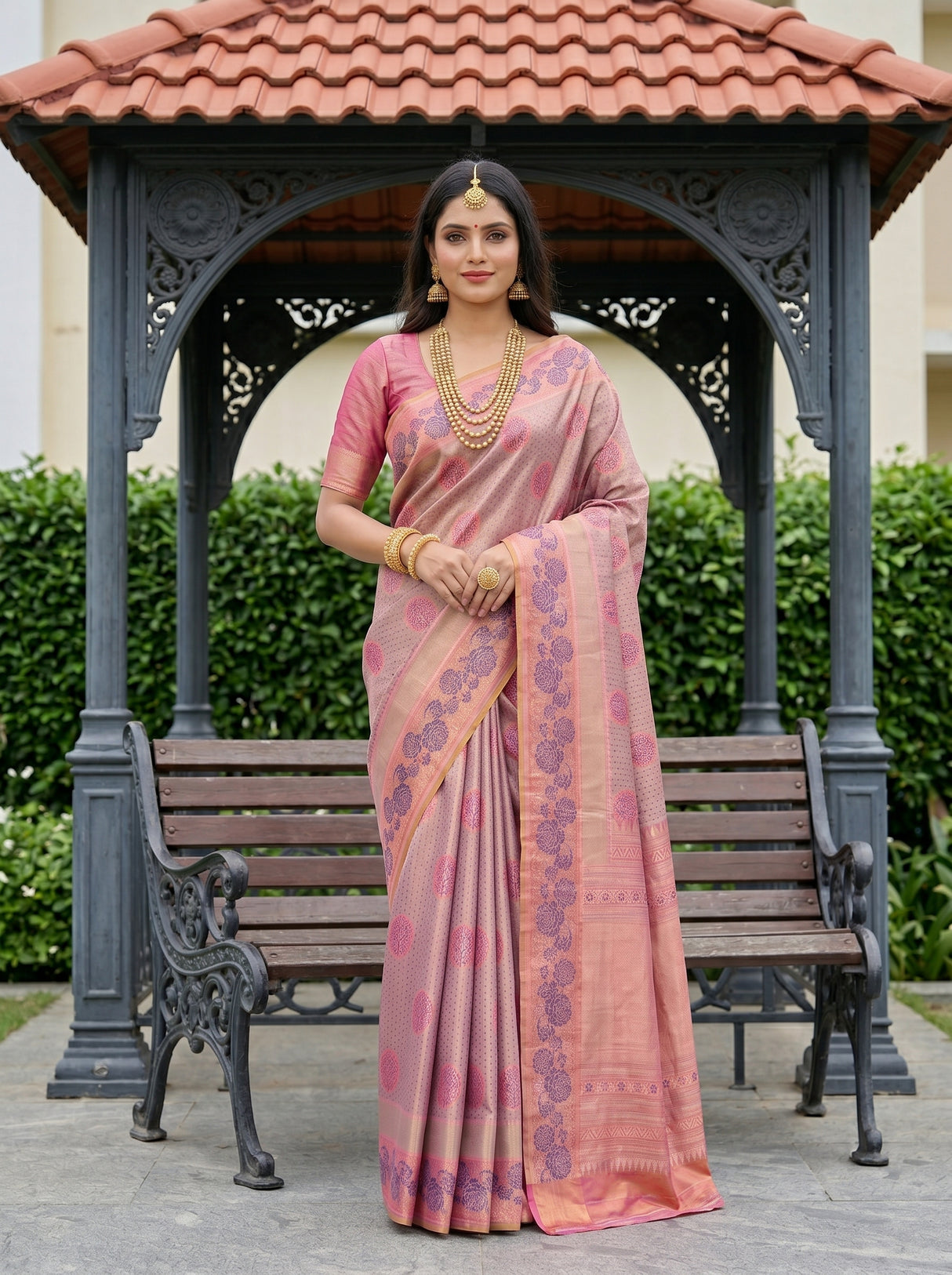 MIMOSA Saree Saree — pose 7 styling detail