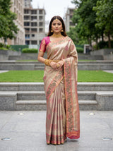 MIMOSA Saree Saree — front view on mannequin