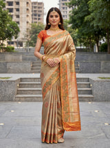 MIMOSA Saree Saree — front view on mannequin