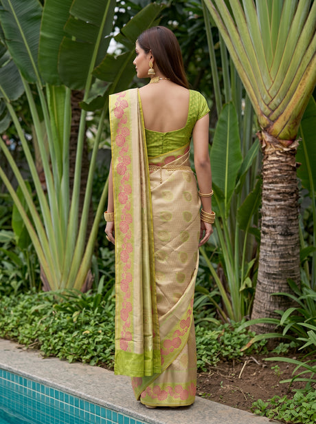 MIMOSA Saree Saree — pose 2 styling detail