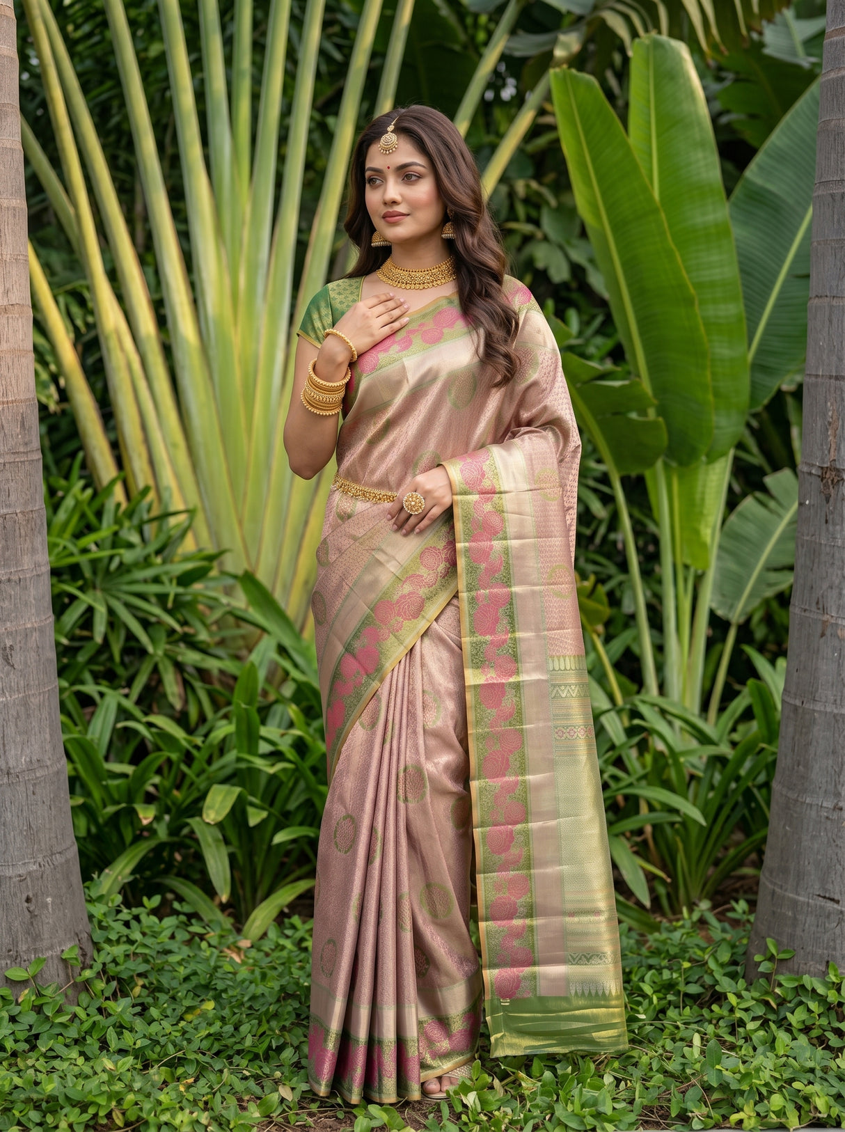 MIMOSA Saree Saree — pose 5 styling detail