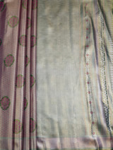 MIMOSA Saree Saree — pallu and zari work detail