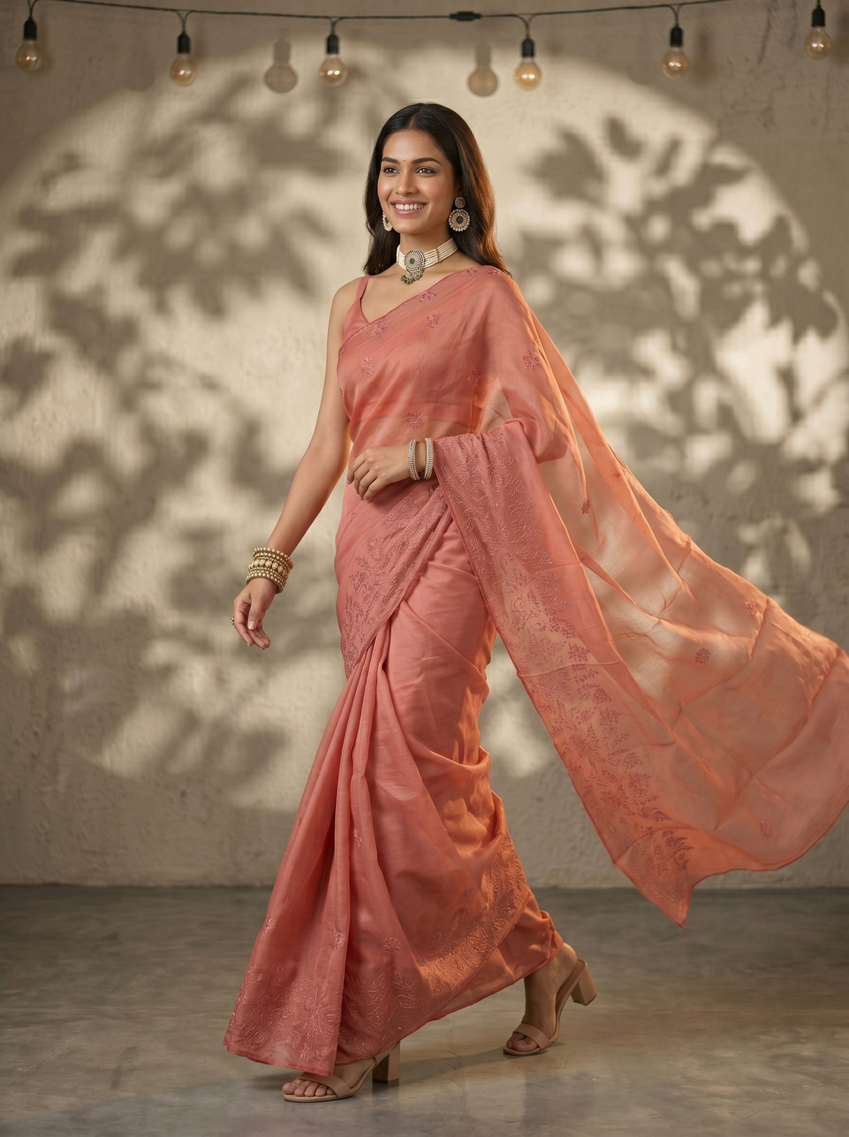 MIMOSA Saree Saree — pose 6 styling detail