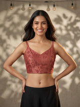 MIMOSA Saree Saree — blouse close-up