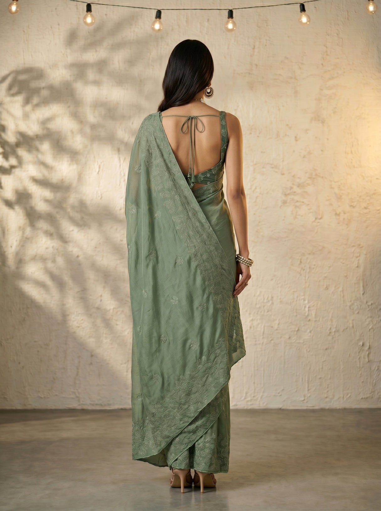 MIMOSA Saree Saree — pose 2 styling detail