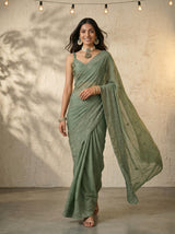 MIMOSA Saree Saree — pose 6 styling detail