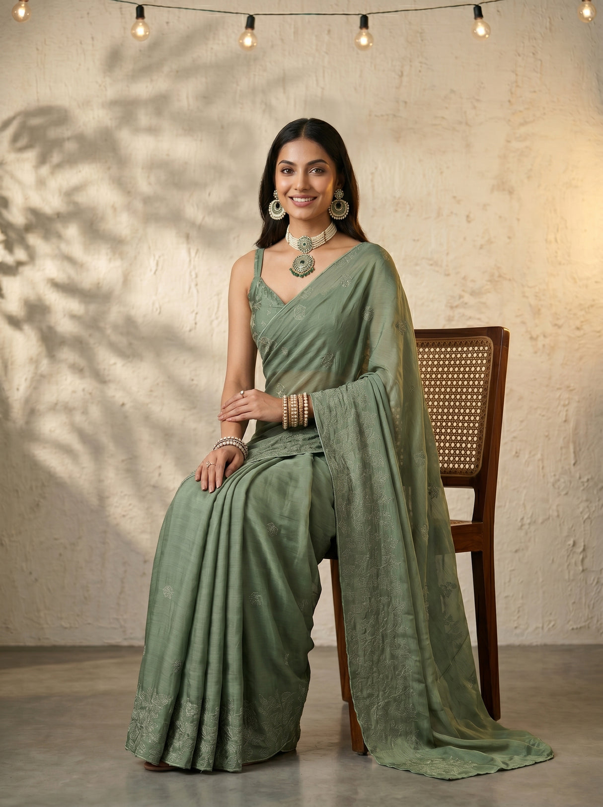 MIMOSA Saree Saree — pose 8 styling detail