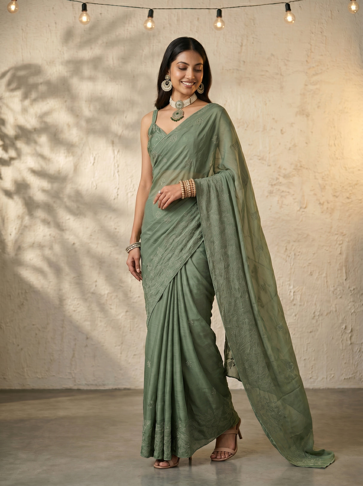 MIMOSA Saree Saree — pose 9 styling detail