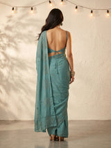 MIMOSA Saree Saree — pose 2 styling detail