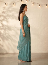 MIMOSA Saree Saree — pose 3 styling detail