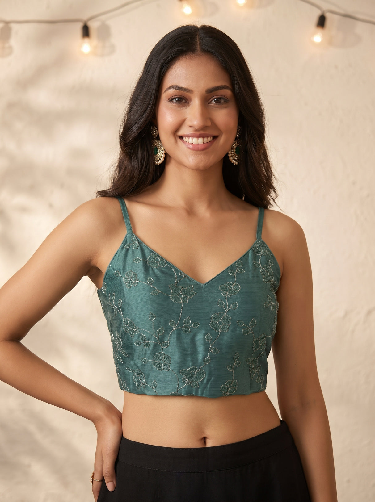 MIMOSA Saree Saree — blouse close-up