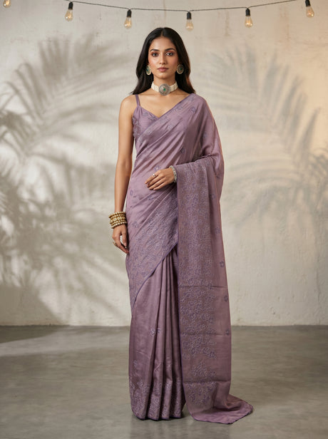 MIMOSA Saree Saree — front view on mannequin