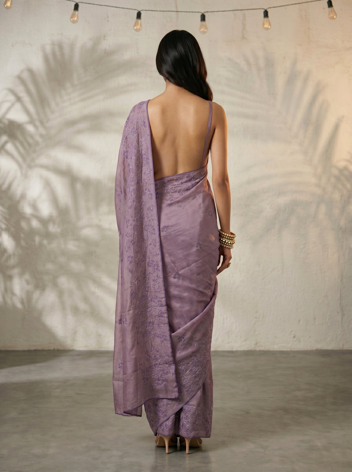 MIMOSA Saree Saree — pose 2 styling detail