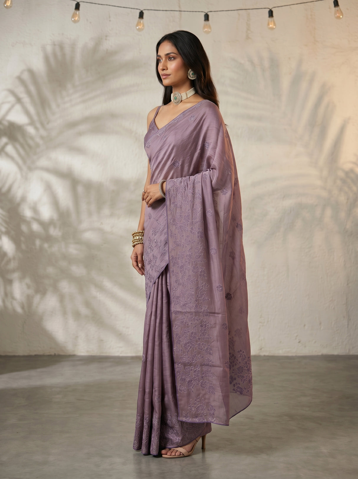 MIMOSA Saree Saree — pose 3 styling detail