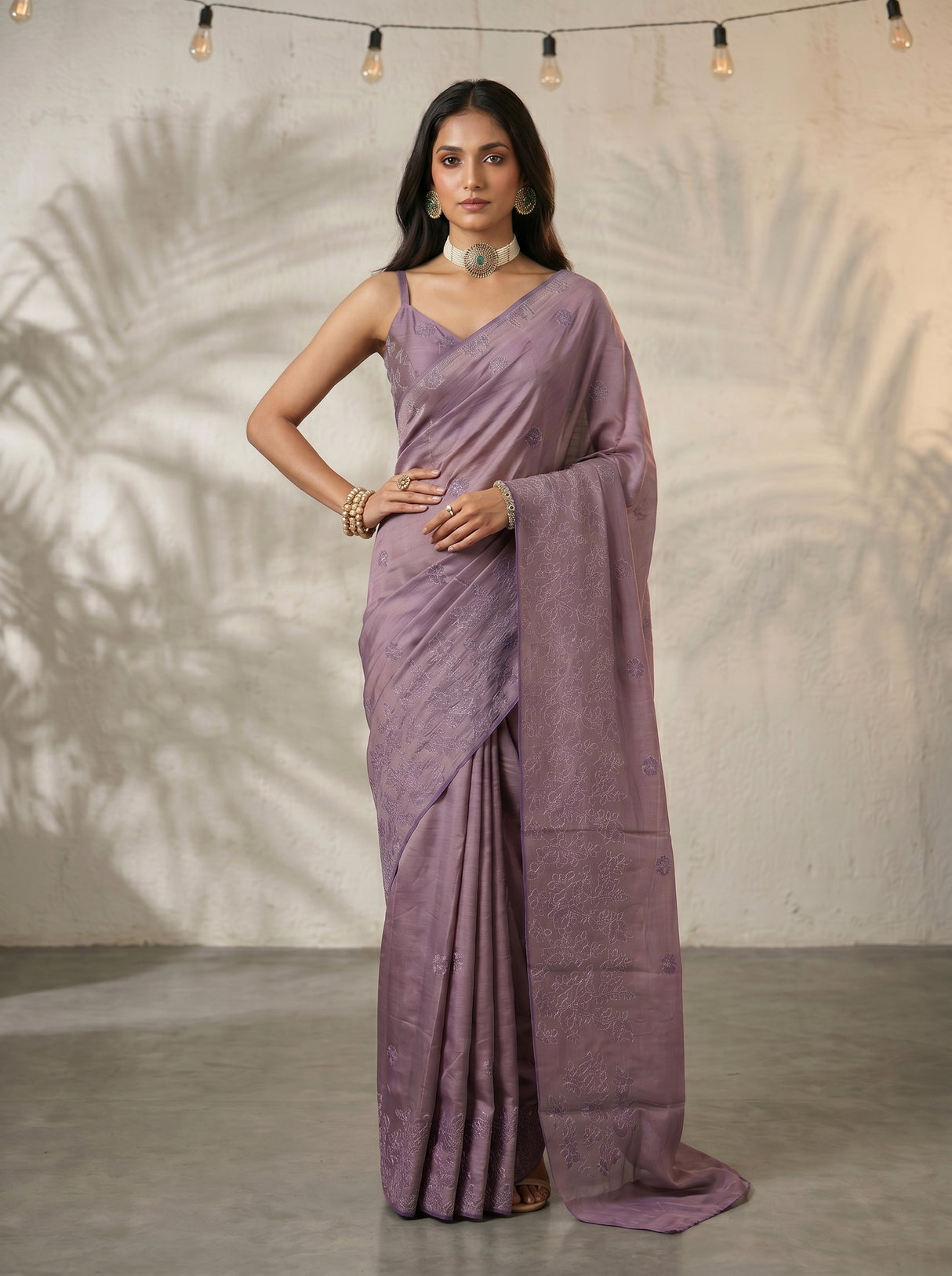 MIMOSA Saree Saree — pose 4 styling detail