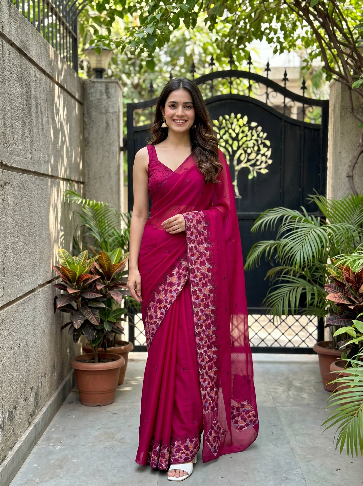 Rani  Saree